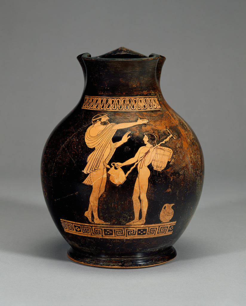 Oionokles PainterAttributed to:Attic Red-Figure Oinochoe, Sh, Poster Print Wall Art