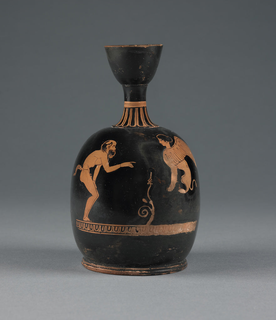 Polion:Attic Red-Figure Squat Lekythos, Poster Print Wall Art