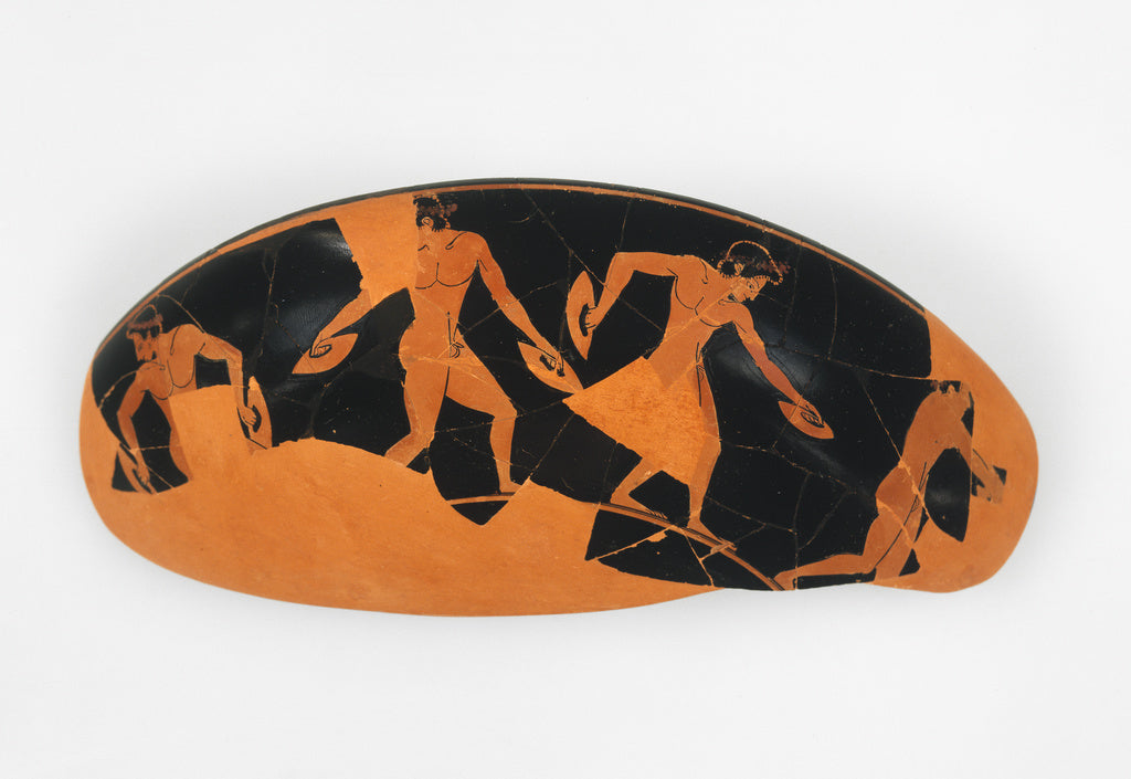 Nikosthenes PainterWider Circle of:Attic Red-Figure Cup Frag, Poster Print Wall Art