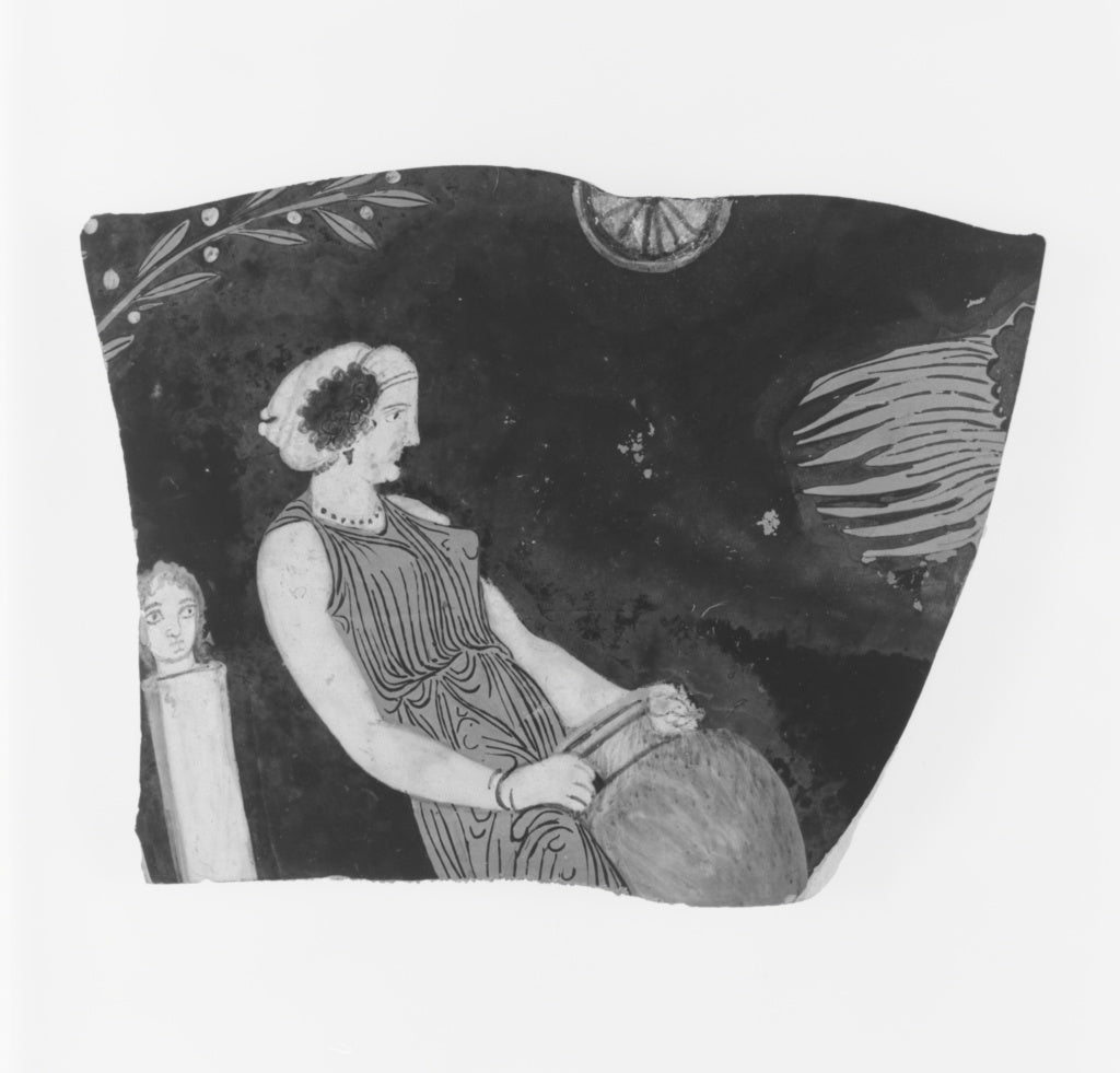 Sarpedon PainterClose to:Apulian Red-Figure Volute Krater Fr, Poster Print Wall Art
