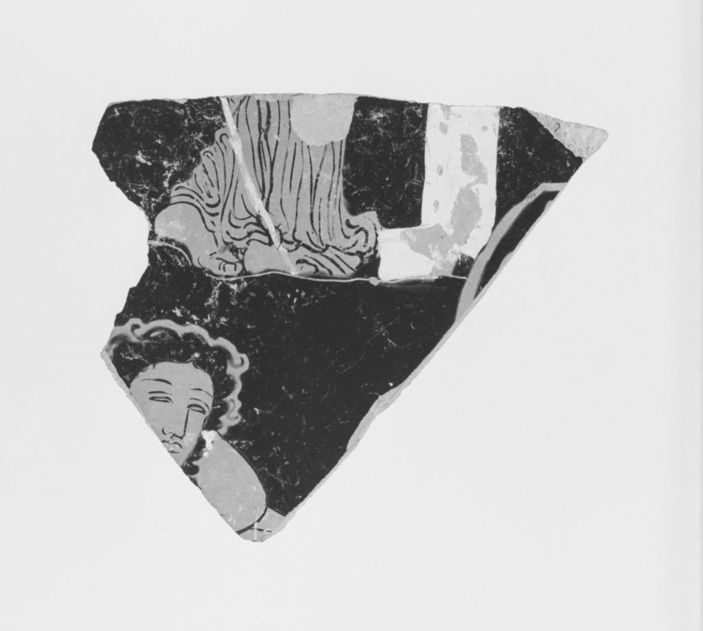 Hoppin-Lecce GroupAttributed to:Apulian Red-Figure Krater Fr, Poster Print Wall Art