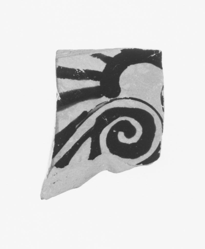 Unknown:Attic Red-Figure Skyphos Fragment, Poster Print Wall Art