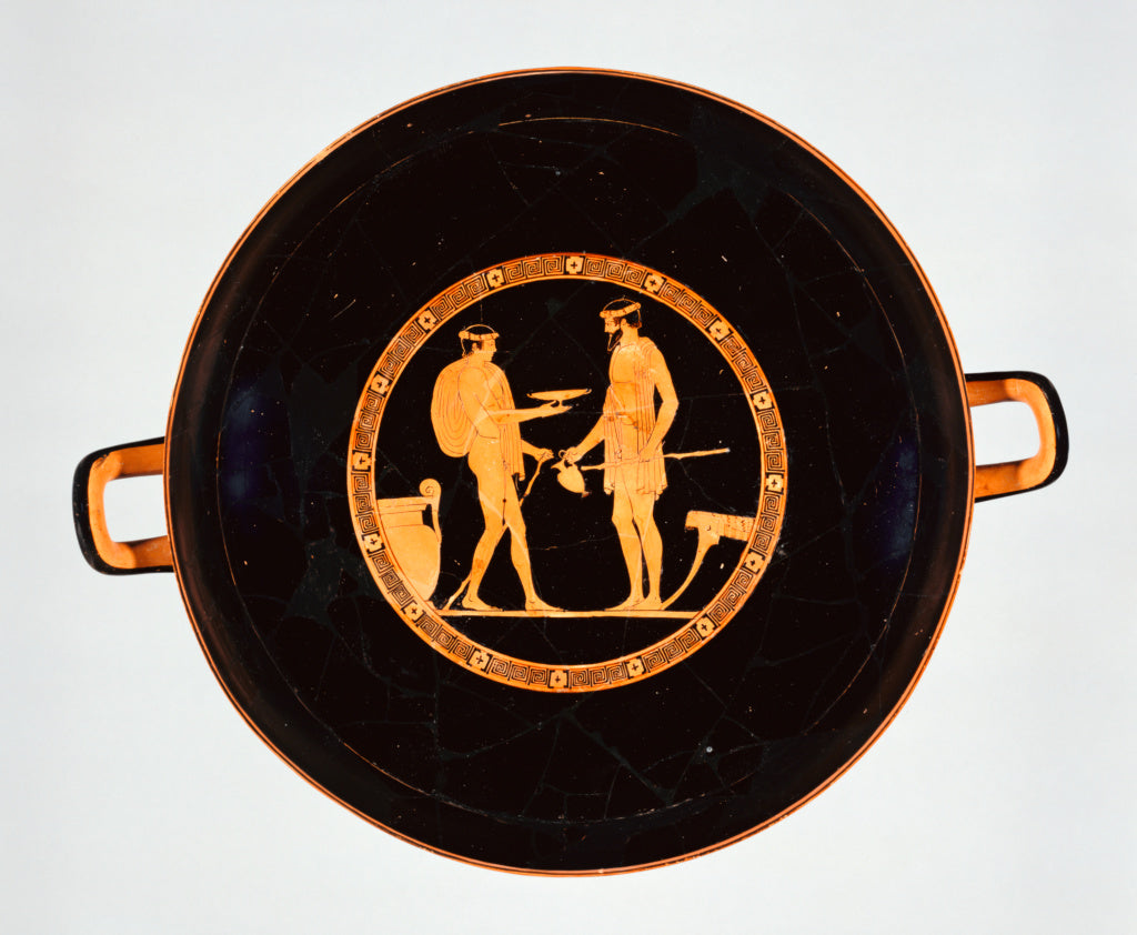 Euaion PainterAttributed to the:Attic Red-Figure Kylix, Poster Print Wall Art