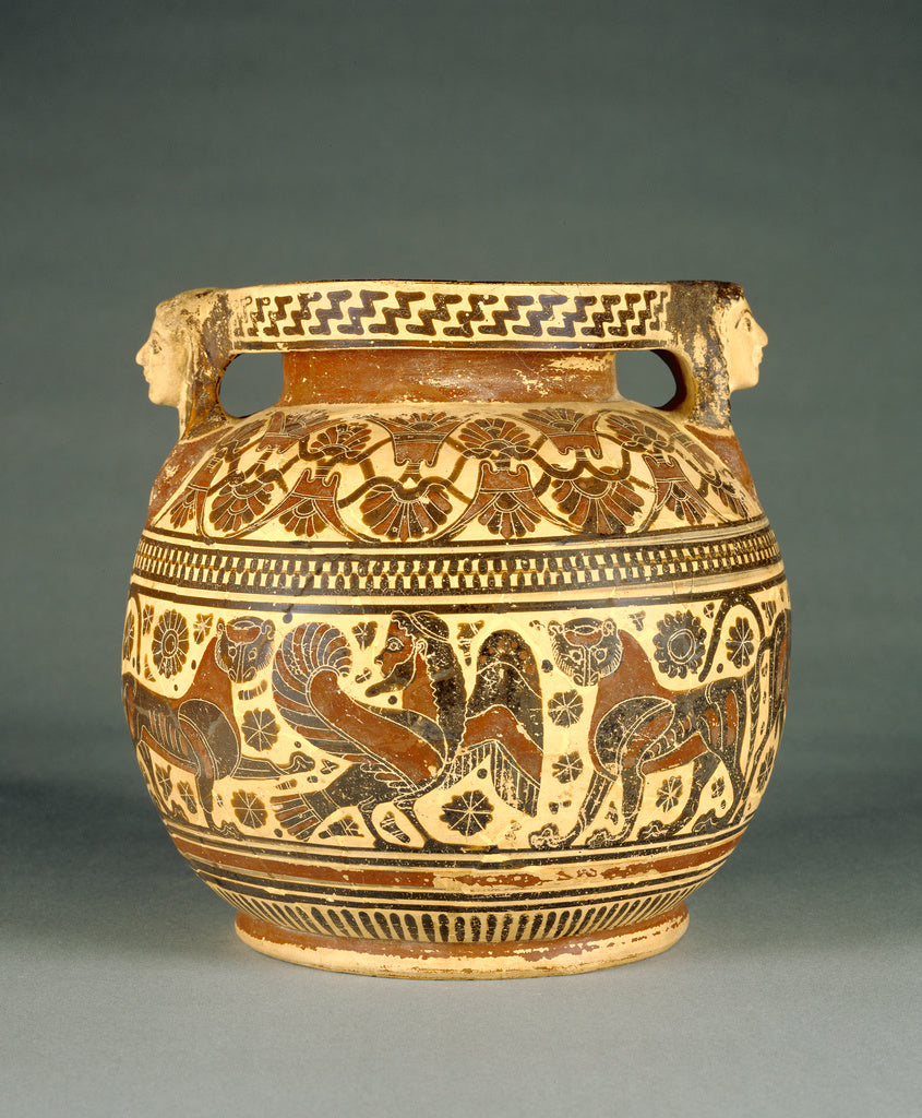 Chimaera PainterPerhaps by the:Corinthian Round-Bodied Pyxis, Poster Print Wall Art