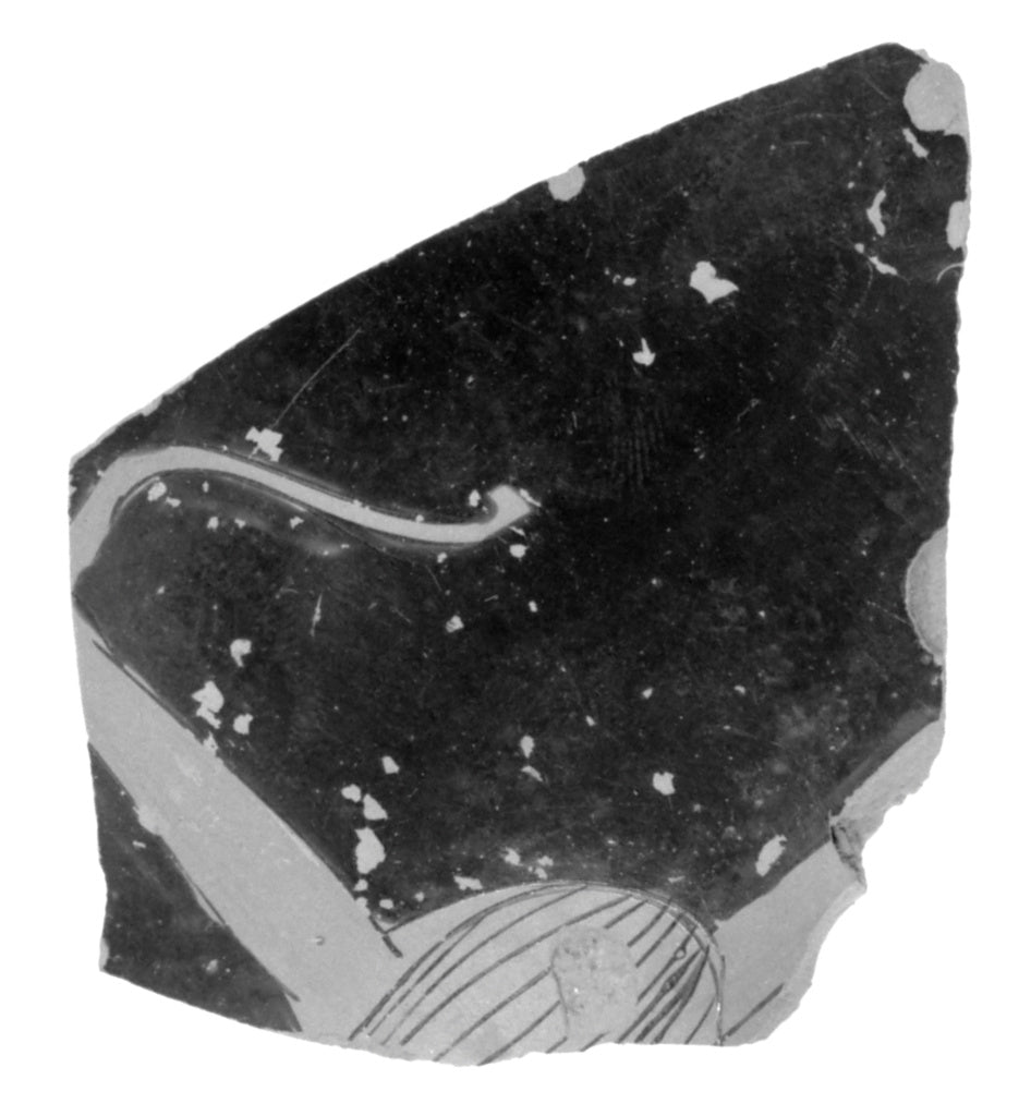 Unknown:Attic Red-Figure Vase Fragment, Poster Print Wall Art