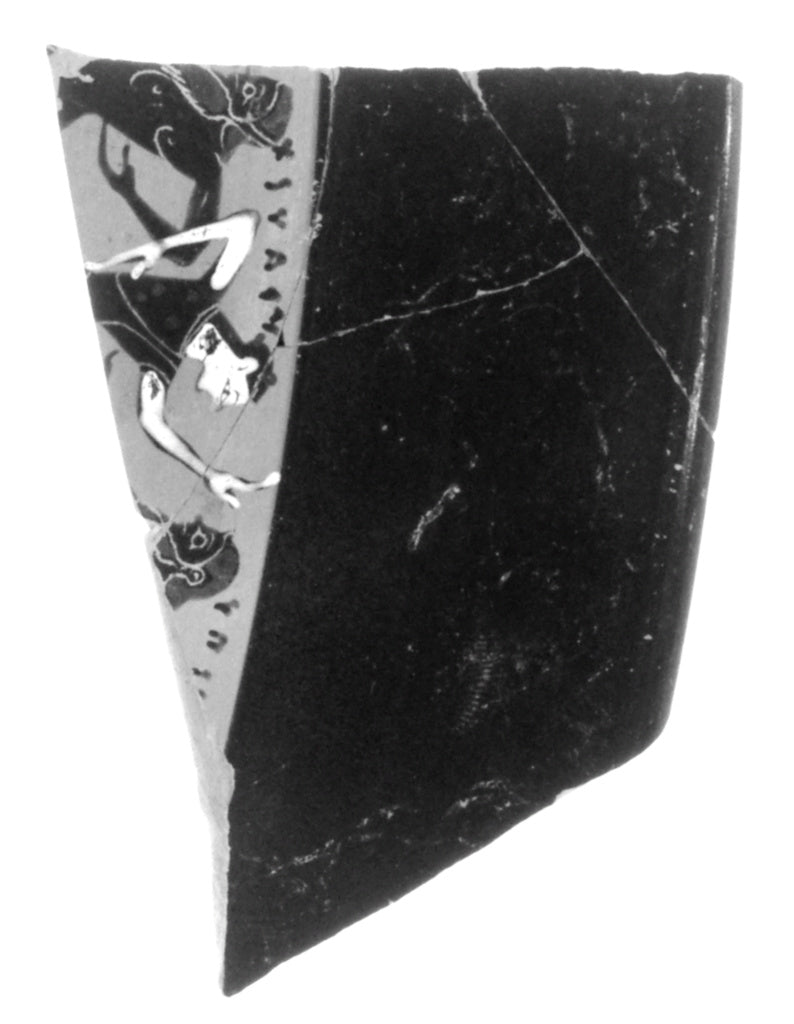 Unknown Artist:Attic Panathenaic Amphora Fragment, Poster Print Wall Art