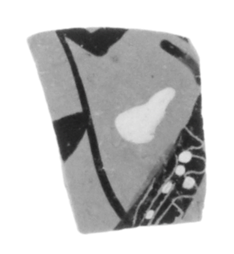 Unknown:Attic Black-Figure Mastoid Cup Fragment, Poster Print Wall Art
