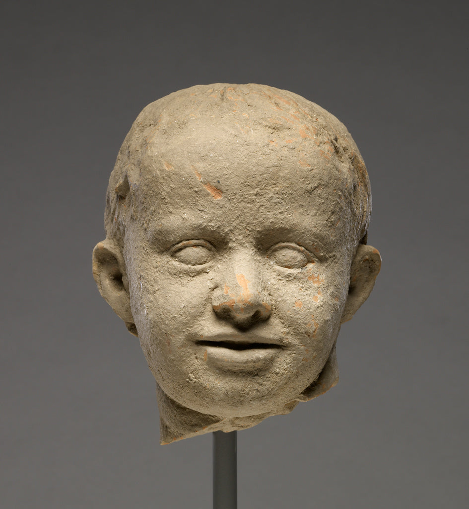 Unknown:Head of a Child, Poster Print Wall Art