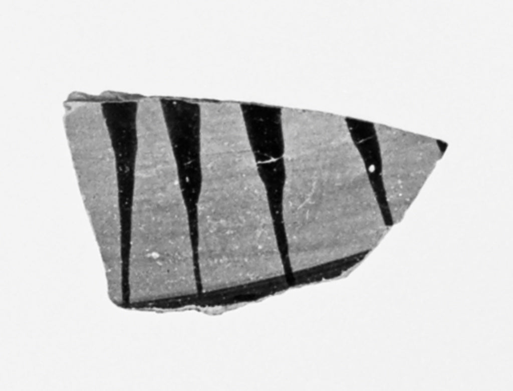 Unknown:Attic Black-Figure Amphora Fragment (part of 86.AE.7, Poster Print Wall Art