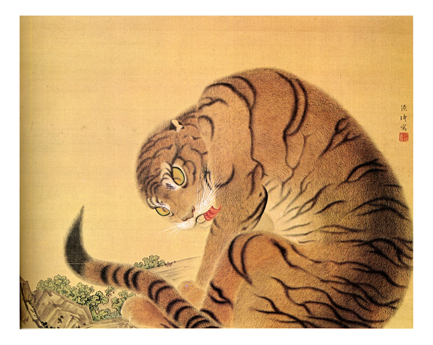 017846, historic, vintage ukiyo-e Japan artwork,12x8"(A4) Poster Print