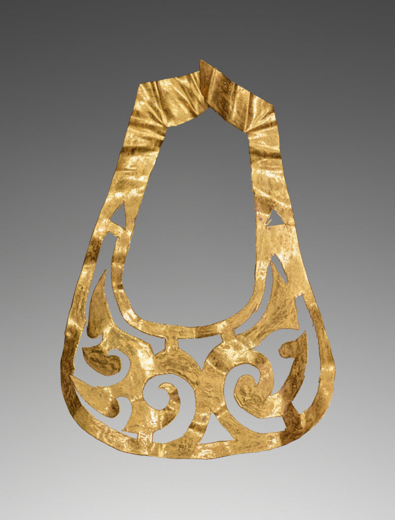 Unknown:Metal Mount with Geometrical Ornament, Poster Print Wall Art