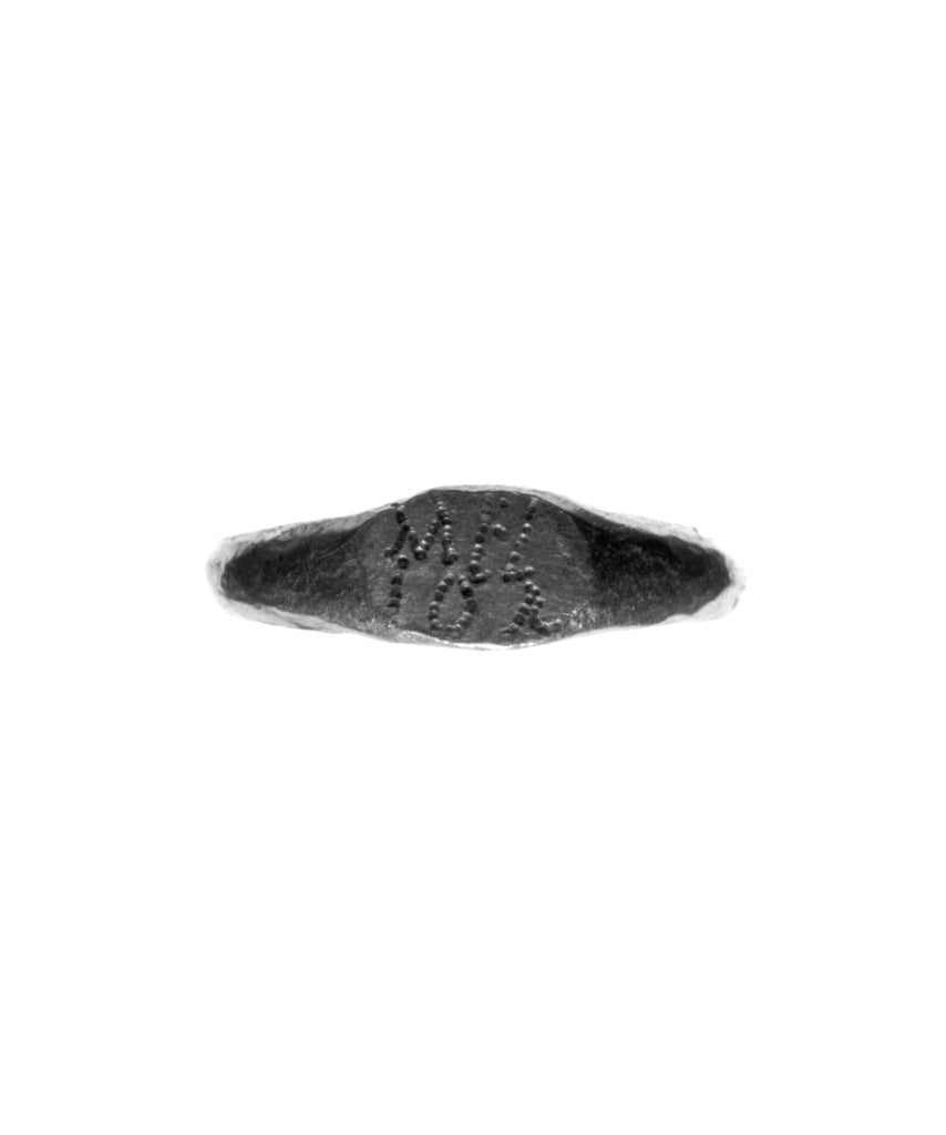 Unknown:Ring With Flat Bezel, Poster Print Wall Art