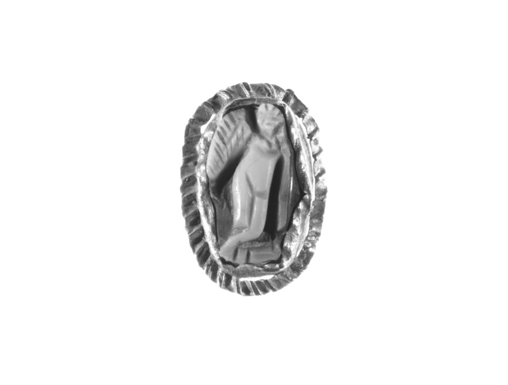 Unknown:Cameo Gem Set in a Frame, Poster Print Wall Art