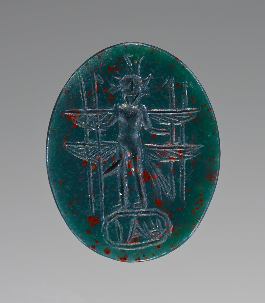 Unknown:One of Ninety Engraved, Gems, Cameos and Bullae, Poster Print Wall Art