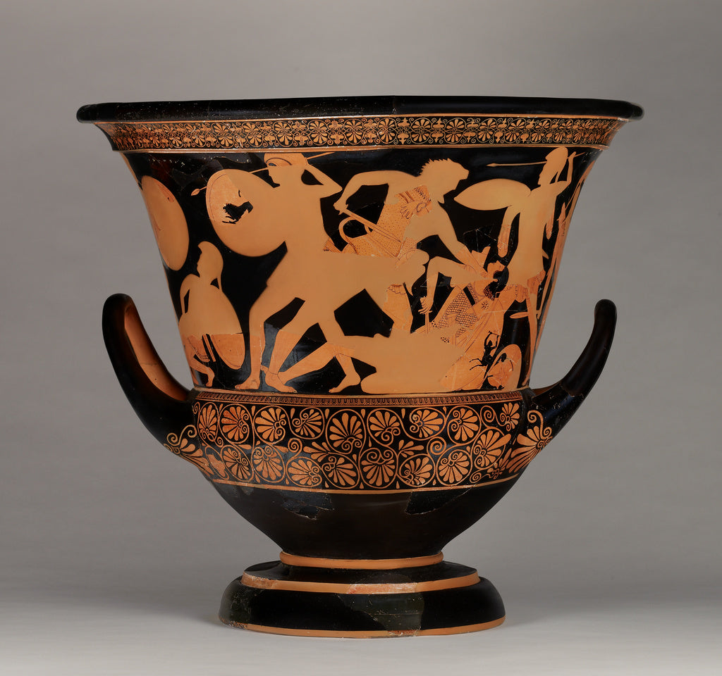 Syleus PainterAttributed to:Fragmentary Attic Red-Figure Cal, Poster Print Wall Art