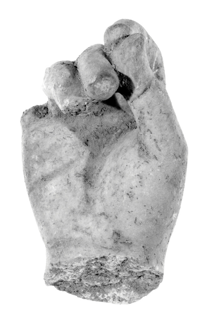 Unknown:Statue Fragment: Hand, Poster Print Wall Art