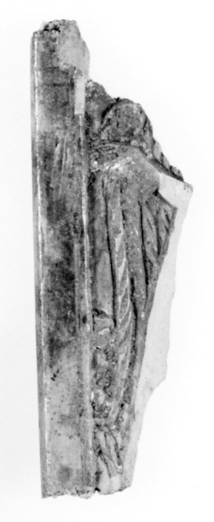 Unknown:Comb Fragment with Carved Decoration, Poster Print Wall Art