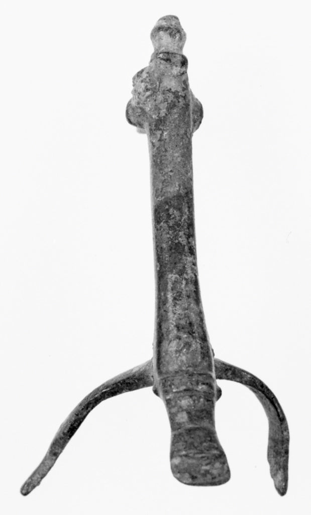 Unknown:Vessel Attachment with Tripod Foot and Animal Head(?, Poster Print Wall Art