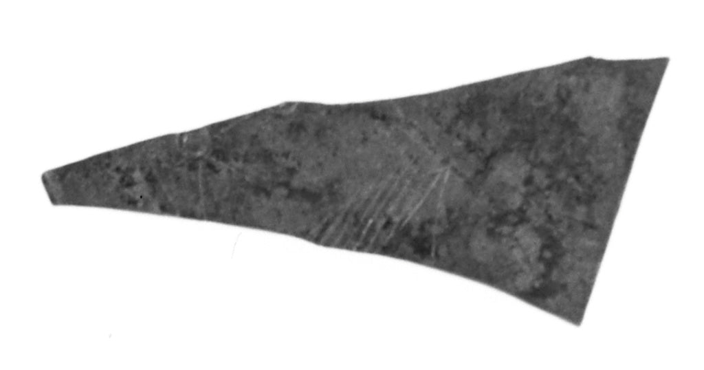Unknown:Flat Piece with Incised Decoration, Poster Print Wall Art