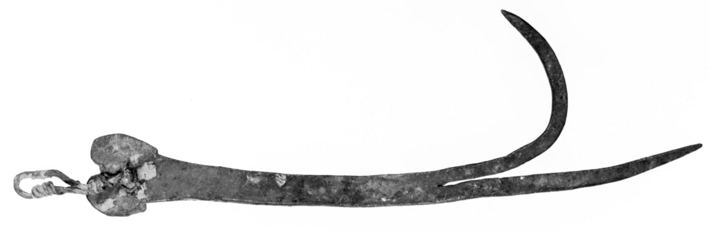 Unknown:Large Two-Pronged Hook, Poster Print Wall Art