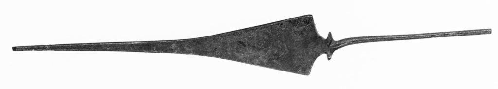 Unknown:Medical Instrument with Forked Blade, Poster Print Wall Art