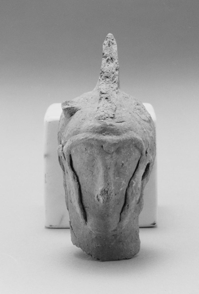 Unknown:Male Warrior's Head, Poster Print Wall Art