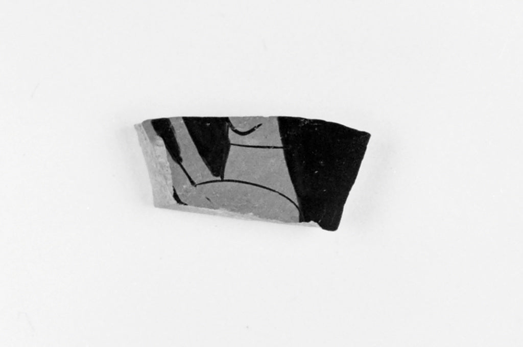 Unknown:Attic Red-Figure Pot Fragment, Poster Print Wall Art