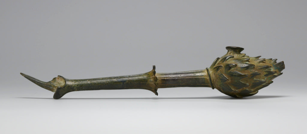 Unknown:Lamp in the Form of a Thyrsos or Torch, Poster Print Wall Art