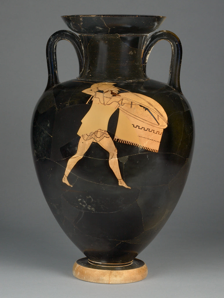 Berlin PainterAttributed to the:Attic Red-Figure Amphora, Poster Print Wall Art