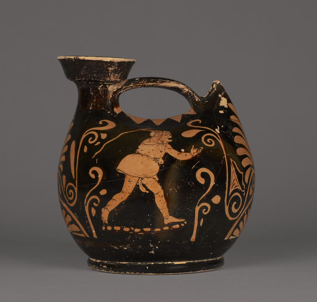 Unknown:Apulian Red-Figure Askos, Poster Print Wall Art