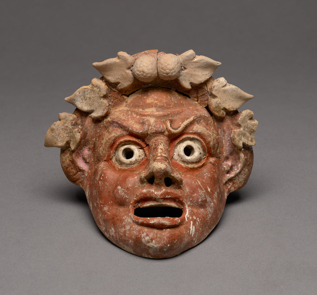 Unknown:Mask of a Satyr, Poster Print Wall Art