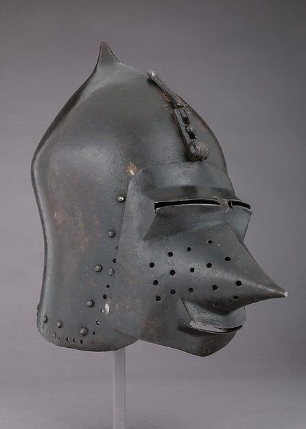 Helmet with Detachable Visor c1420–30, Poster Print Wall Art