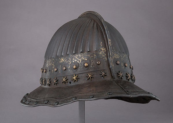 Pikeman's Helmet c1610–20, later modified in Japan, Poster Print Wall Art