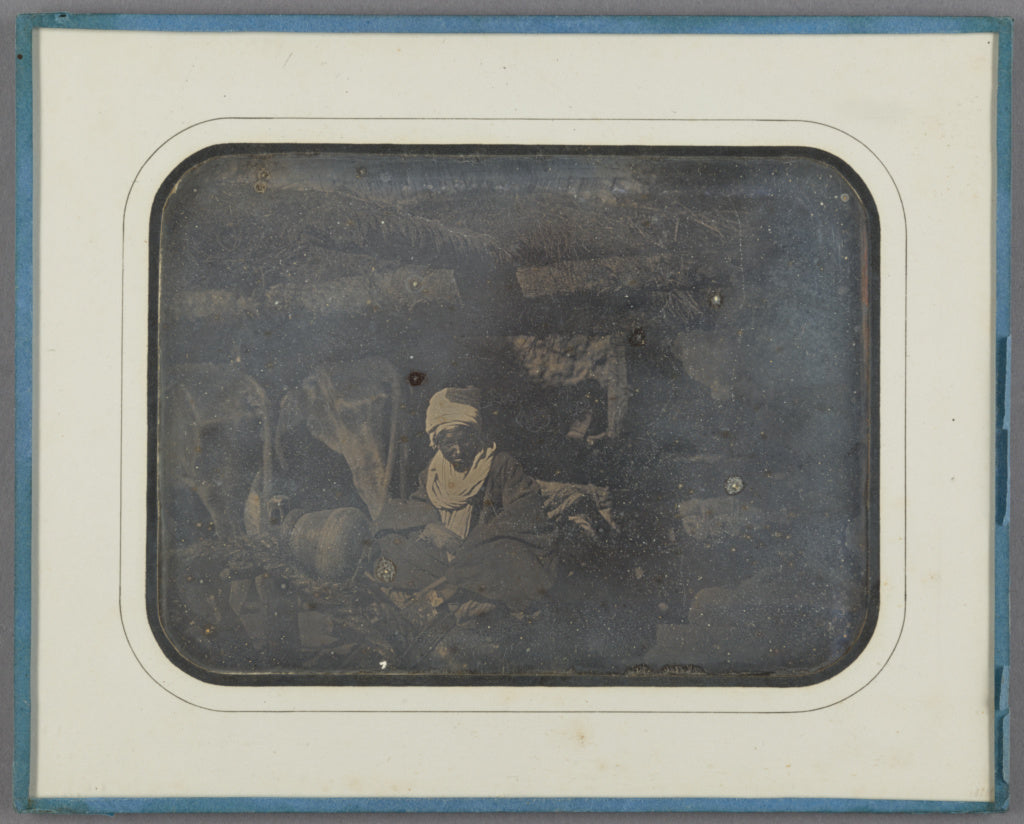 Alphonse-Eugene-Jules Itier:[Egyptian water carrier near the, Poster Print Wall Art
