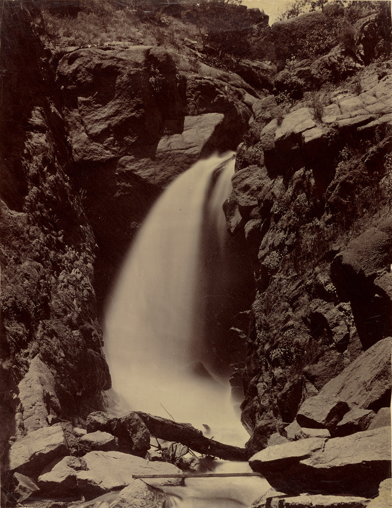 William Henry Jackson:[Rainbow Falls, Ute Pass, Manitou Spri, Poster Print Wall Art