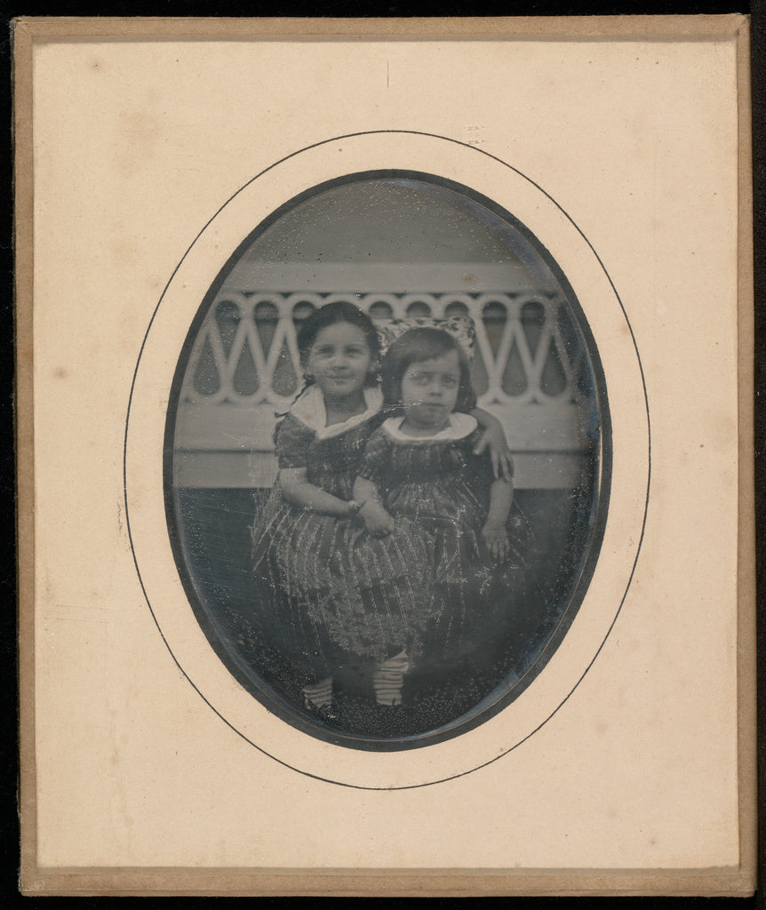Jean-Gabriel Eynard:[Portrait of the children of Sophie Eyna, Poster Print Wall Art