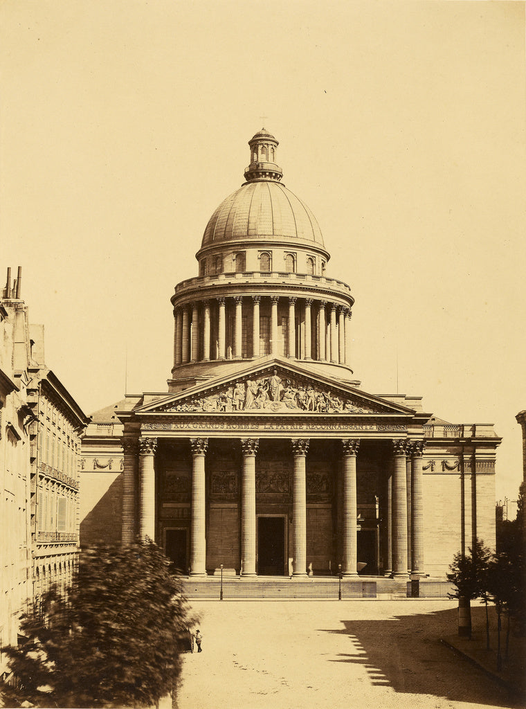 Bisson Frères:Panthéon, Paris, Poster Print Wall Art