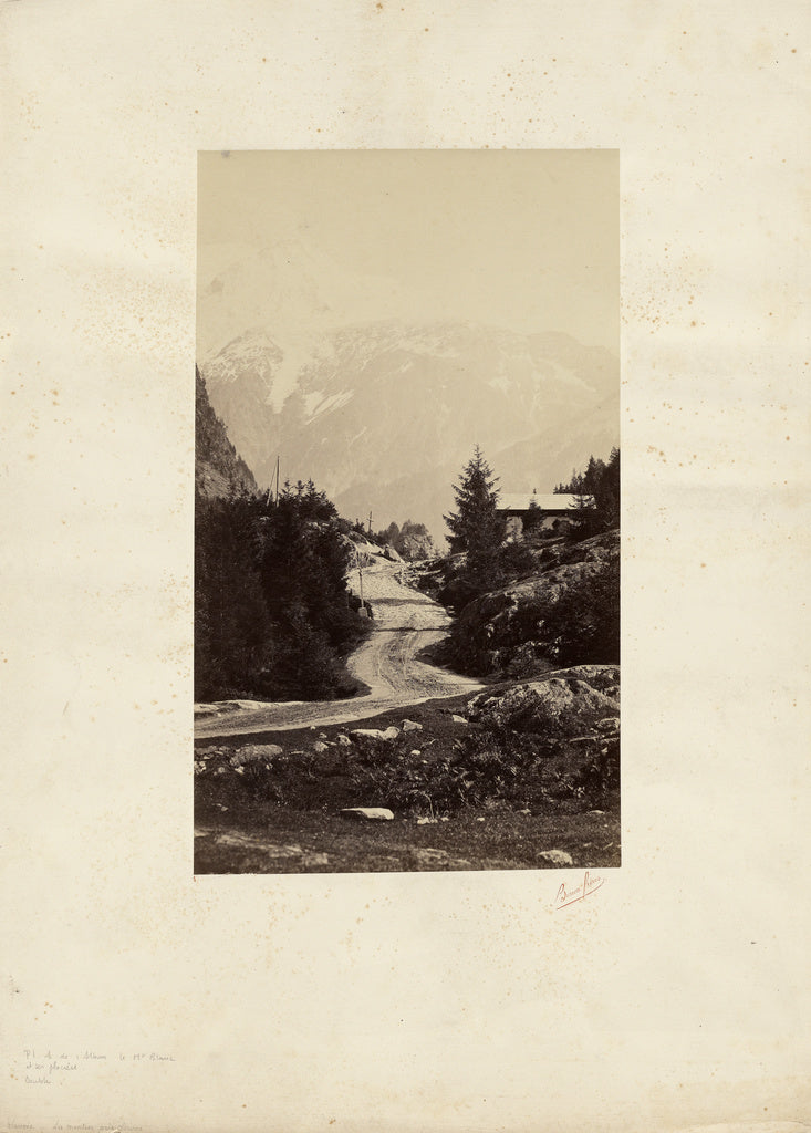 Bisson Frères:Savoie - Les Montées près Servos, Poster Print Wall Art