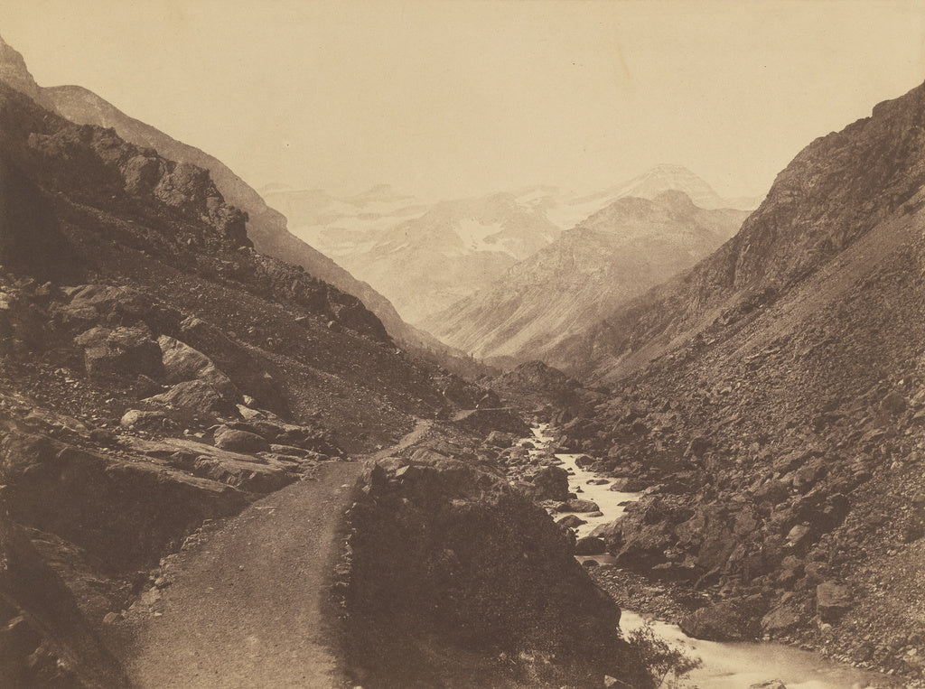 Vicomte Joseph de Vigier:The Valley of Chaos near Gavarnie (, Poster Print Wall Art