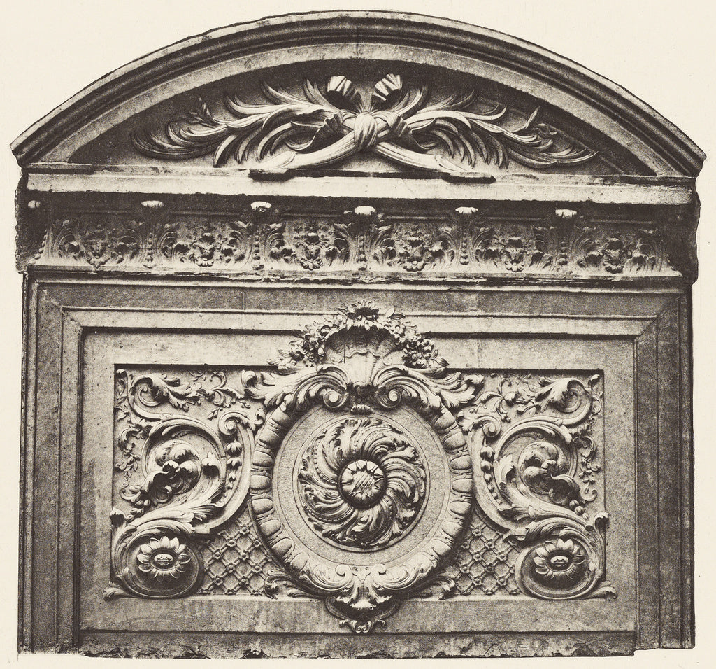 edouard Baldus:Ministère d'etat (Galerie d'Introduction), Poster Print Wall Art