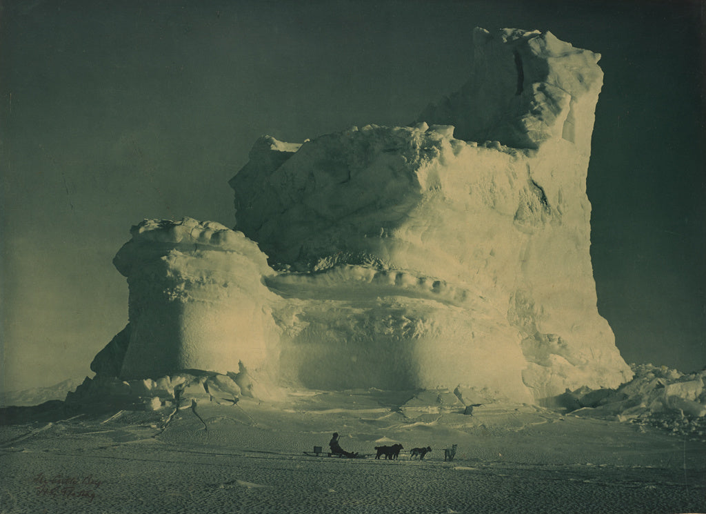 Herbert G. Ponting:The Castle Bay., Poster Print Wall Art