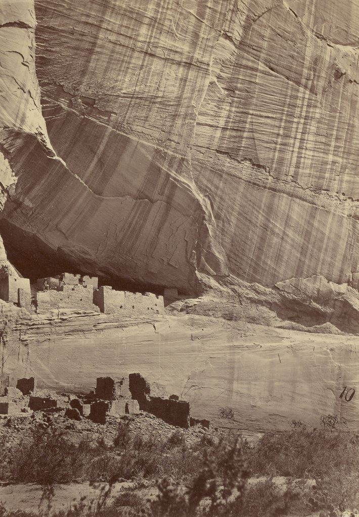 Timothy H. O'Sullivan:Ancient Ruins in the Cañon de Chelle,, Poster Print Wall Art
