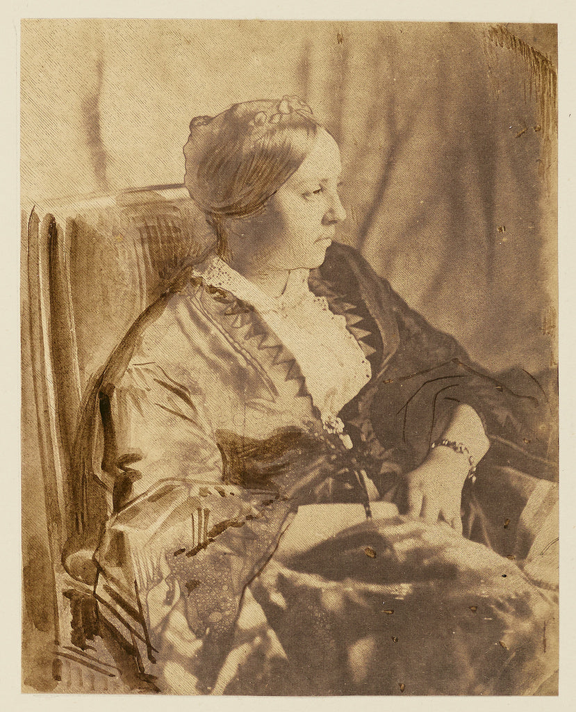 Achille Devéria:Madame Marie Benoist, Poster Print Wall Art