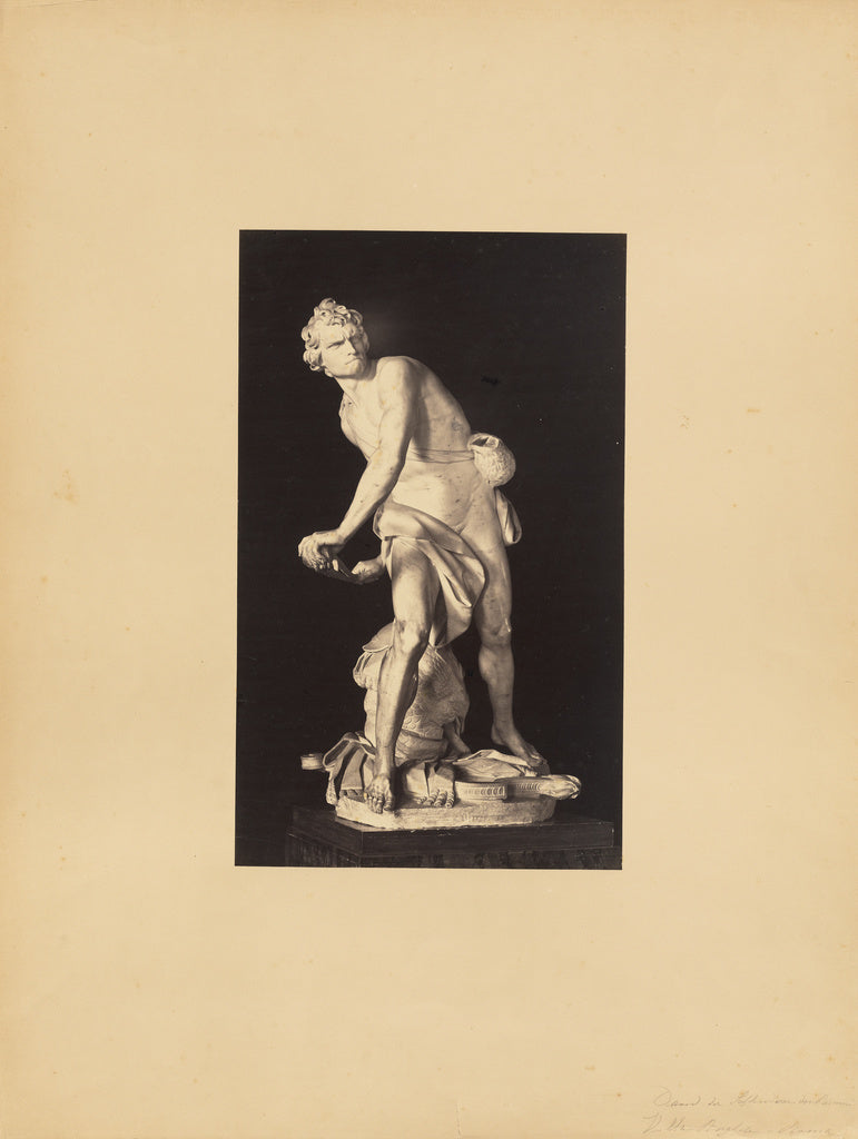James Anderson:Bernini's David, Poster Print Wall Art