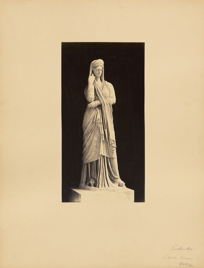 James Anderson:Pudicitia, by Giacomo Brogi, Poster Print Wall Art