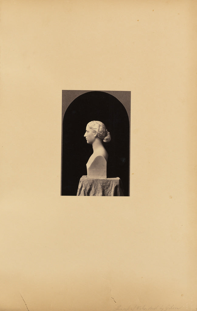 James Anderson:Princess of Wales, Bust by Gibson, Poster Print Wall Art