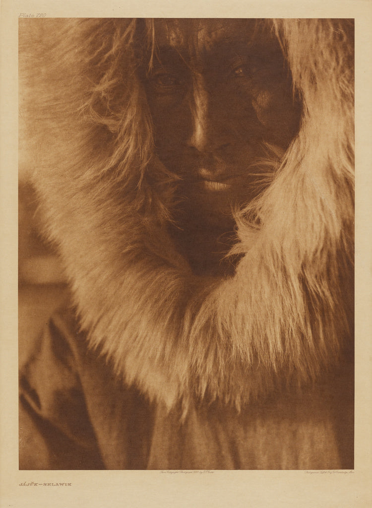 Edward S. Curtis:Jajuk - Selawik, Poster Print Wall Art