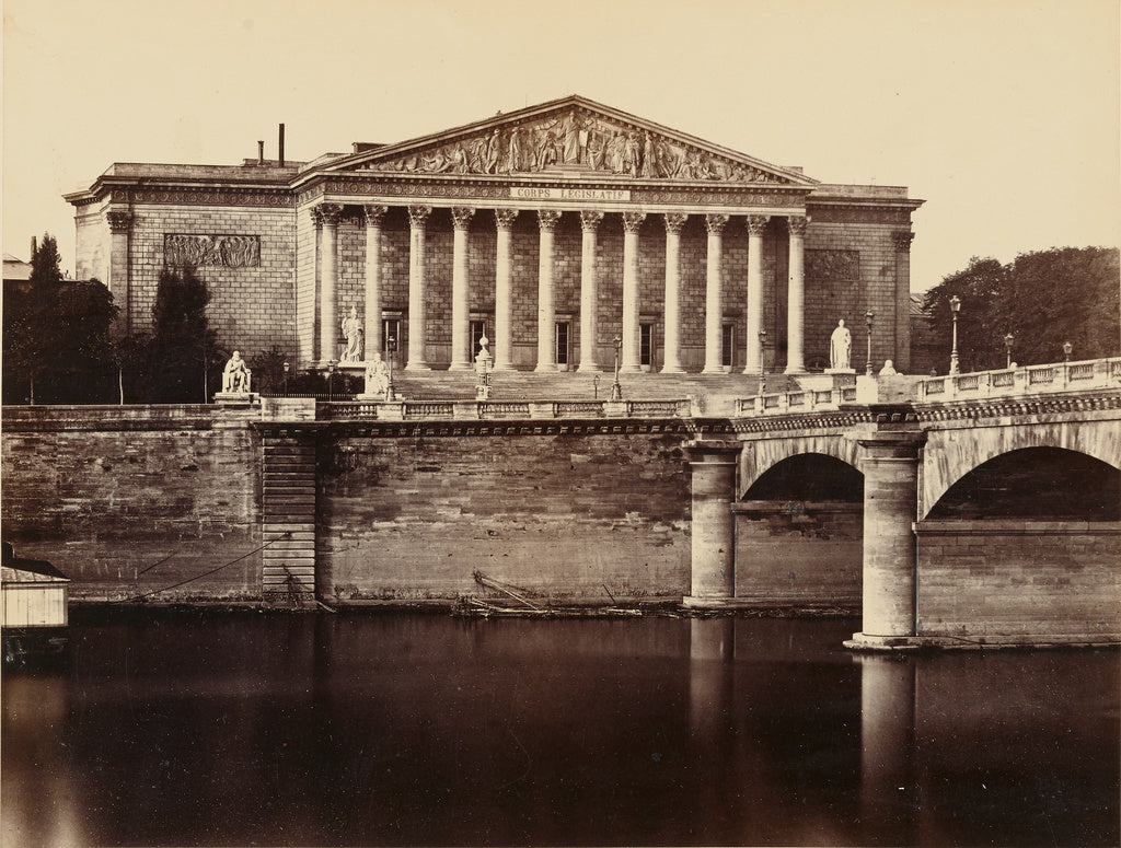 edouard Baldus:Corps Legislatif, Poster Print Wall Art