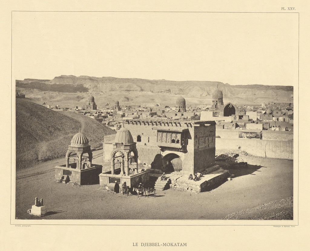 Henri Béchard:Le Djebbel-Mokatam, Poster Print Wall Art