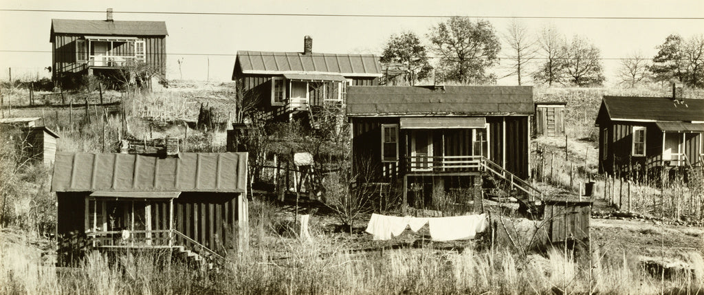 Walker Evans:Miners' Houses, Vicinity Birmingham, Alabama, Poster Print Wall Art